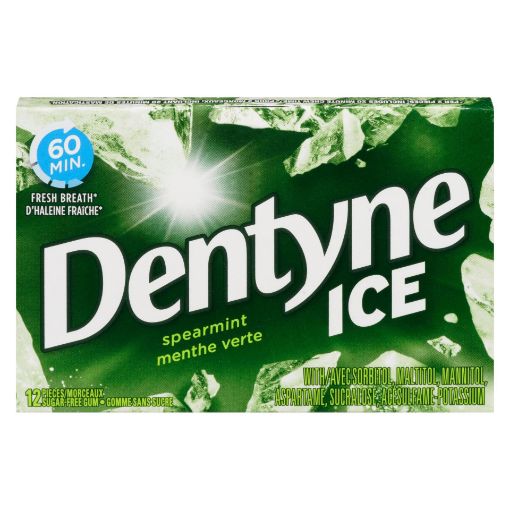 Picture of DENTYNE ICE GUM - SPEARMINT                                                