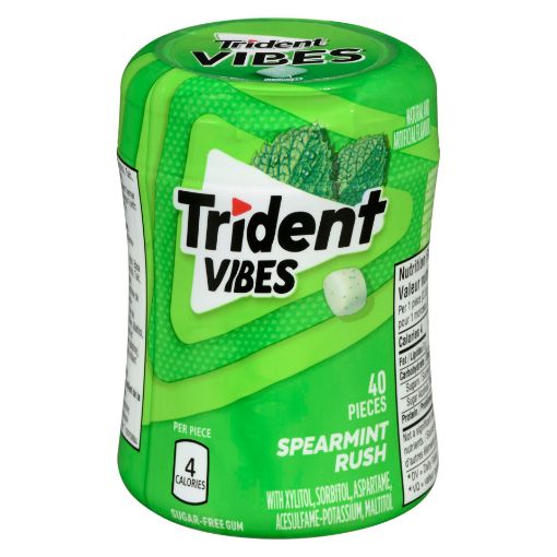 Picture of TRIDENT VIBES BOTTLES - SPEARMINT RUSH 40S                                 