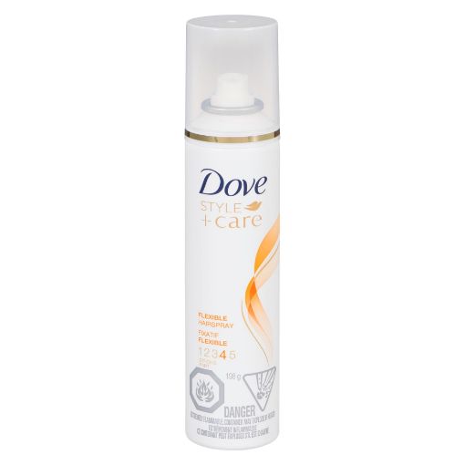 Picture of DOVE MOISTURE PROTECTION HAIRSPRAY - FLEXIBLE HOLD 198GR                   