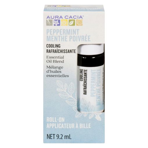 Picture of AURA CACIA ESSENTIAL OIL ROLL ON - PEPPERMINT 9.2ML                        