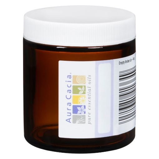 Picture of AURA CACIA GLASS WIDE MOUTH JAR - EMPTY 118ML            