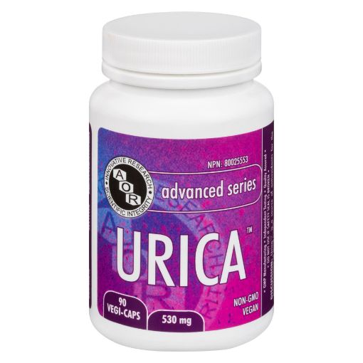 Picture of AOR URICA  - VEGETABLE CAPSULES 530MG 90S                                 