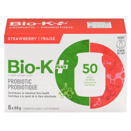 Picture of BIO-K+ KIDS DRINKABLE PROBIOTIC - STRAWBERRY 6X98GR