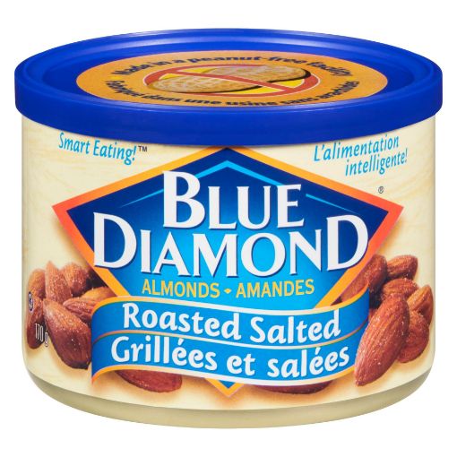 Picture of BLUE DIAMOND ALMONDS - ROASTED and SALTED 170GR