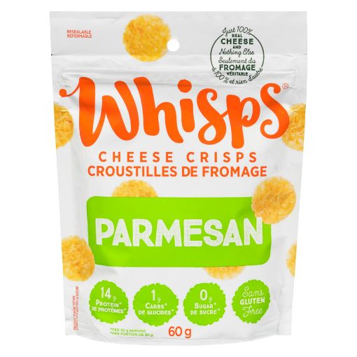 Picture of WHISPS CHEESE CRISPS - PARMESAN 62GR