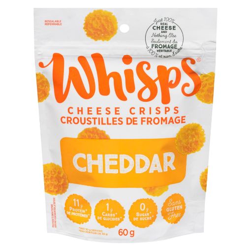 Picture of WHISPS CHEESE CRISPS - CHEDDAR 61GR