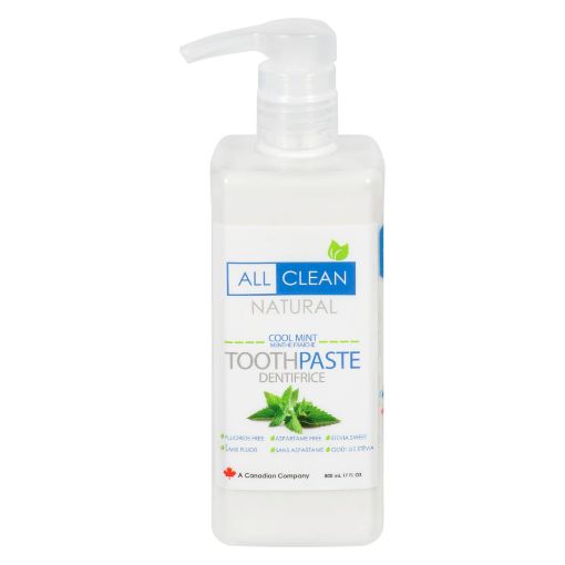 Picture of ALL CLEAN NATURAL - COOL MINT TOOTHPASTE 500ML