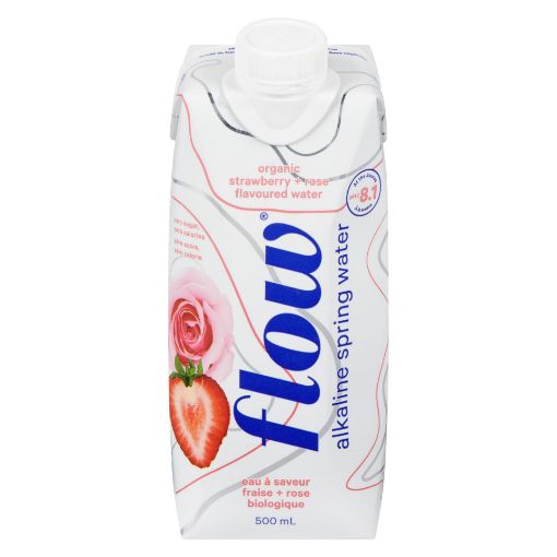 Picture of FLOW SPRING WATER - STRAWBERRY ROSE 500ML