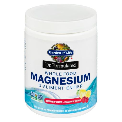 Picture of GARDEN OF LIFE DR. FORMULATED MAGNESIUM POWDER - RASPBERRY LEMON421.5GR
