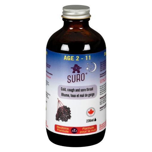 Picture of SURO NIGHT TIME FOR KIDS - AGE 2-11 236ML