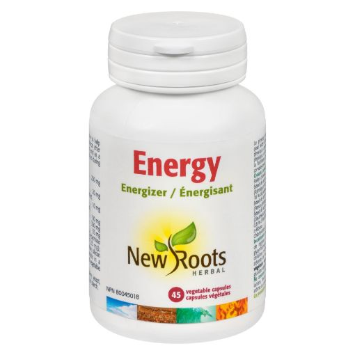 Picture of NEW ROOTS HERBAL ENERGY VEGETABLE CAPSULES 45S                          