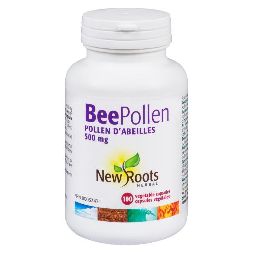 Picture of NEW ROOTS HERBAL BEE POLLEN500MG VEGETABLE CAPSULES 100S