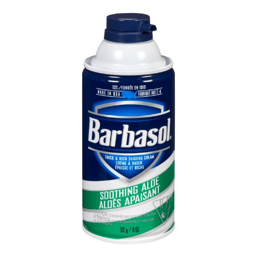 Picture of BARBASOL SHAVE CREAM - SOOTHING ALOE 312GR                                 