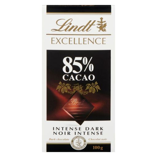 Picture of LINDT EXCELLENCE 85% CACAO BAR - DARK 100GR