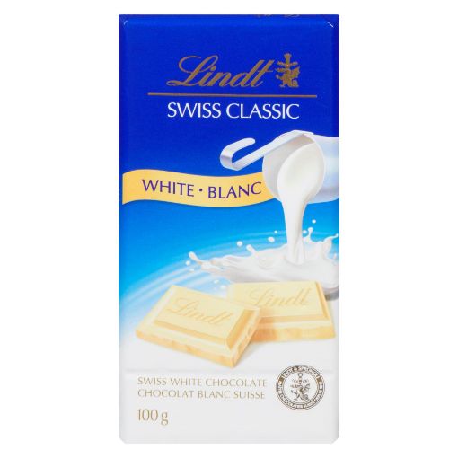 Picture of LINDT SWISS CLASSIC BAR - WHITE 100GR