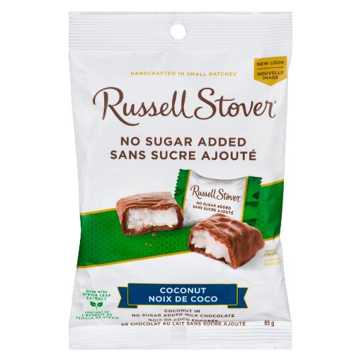 Picture of RUSSELL STOVER SUGAR FREE CHOCOLATE - COCONUT 85GR