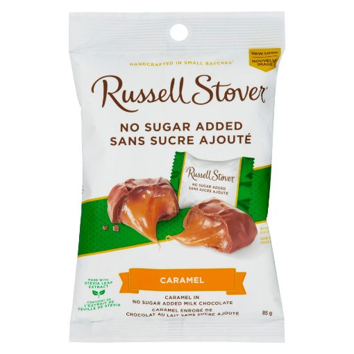 Picture of RUSSELL STOVER SUGAR FREE CHOCOLATE - BUTTER CREAM CARAMELS 85GR