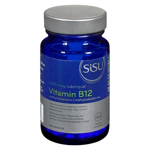 Picture of SISU VITAMIN B12 1000MCG - SUBLINGUAL TABLETS 180S