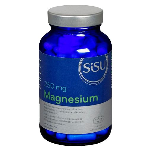 Picture of SISU MAGNESIUM 250MG - VEGATABLE CAPULES 100S