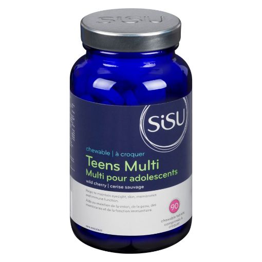Picture of SISU TEENS MULTIVITAMINS - WILD CHERRY - CHEWABLE TABLETS 90S