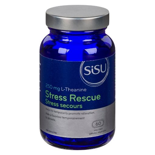 Picture of SISU STRESS RESCUE - WITH L-THEANINE 250MG - VEGETABLE CAPSULES 60S