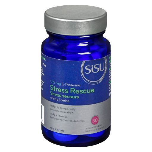Picture of SISU STRESS RESCUE L-THEANINE - CHEWABLE TABLETS - CHERRY 30S