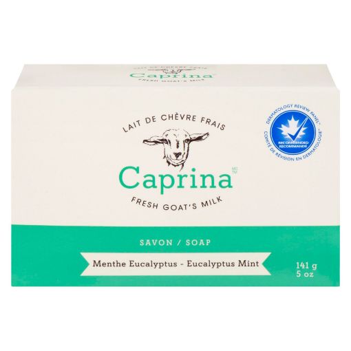 Picture of CAPRINA GOATS MILK BAR SOAP - EUCALYPTUS MINT 141GR