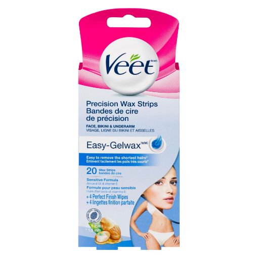 Picture of VEET WAX STRIPS - FACIAL and BIKINI 20S