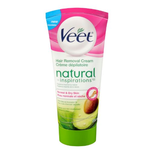 Picture of VEET NATURAL INSPIRATIONS DEPILATORY CREAM - NORMAL DRY SKIN 200ML         