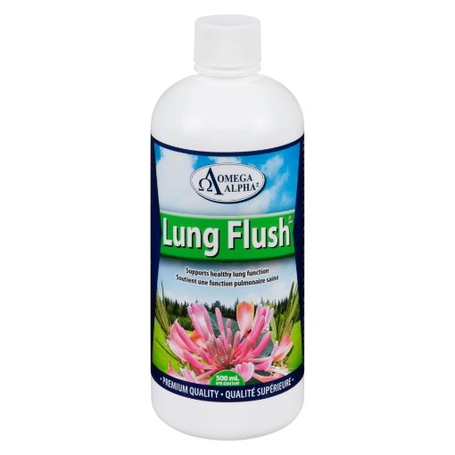 Picture of OMEGA ALPHA - LUNG FLUSH 500ML