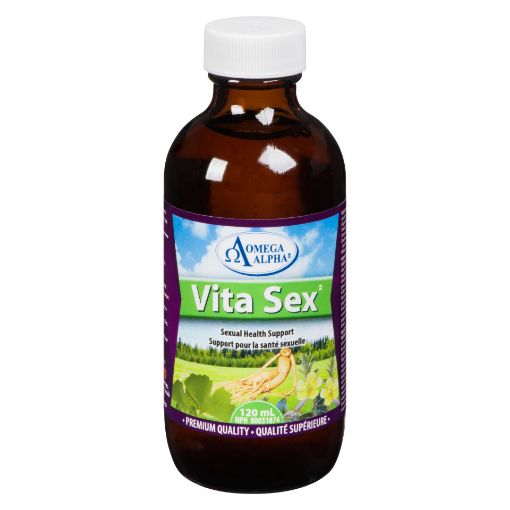 Picture of OMEGA ALPHA VITA SEX- SEXUAL HEALTH SUPPORT 120ML