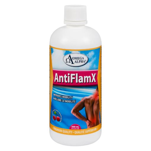 Picture of OMEGA ALPHA ANTIFLAMX   - NATURAL CHERRY FLAVOUR  500ML