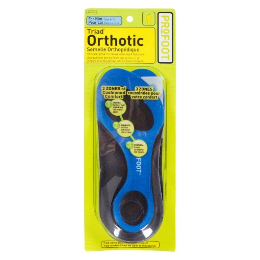 Picture of PROFOOT TRIAD ORTHOTIC INSOLES - MENS 1PR                                  