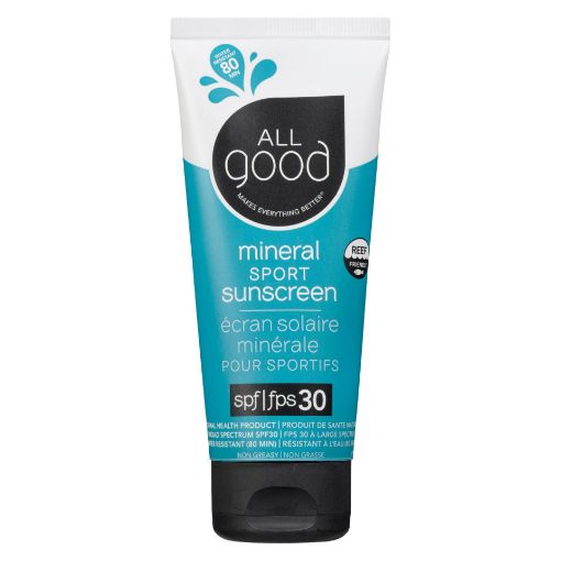 Picture of ALL GOOD MINERAL SUNSCREEN - SPORT SPF30 89ML        