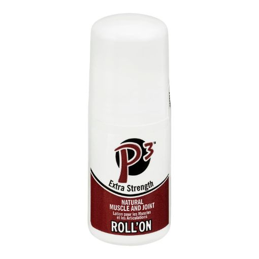 Picture of P3 NATURAL MUSCLE AND JOINT ROLL ON - EXTRA STRENGTH 60ML