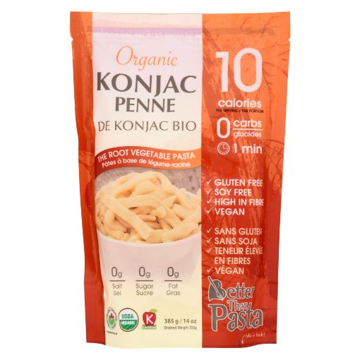 Picture of KONJAC ORGANIC PASTA - PENNE 385GR                              