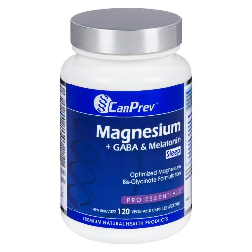Picture of CANPREV MAGNESIUM+GABA and MELATONIN 120S