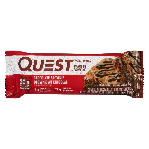 Picture of QUEST BAR - CHOCOLATE BROWNIE 60GR                                         