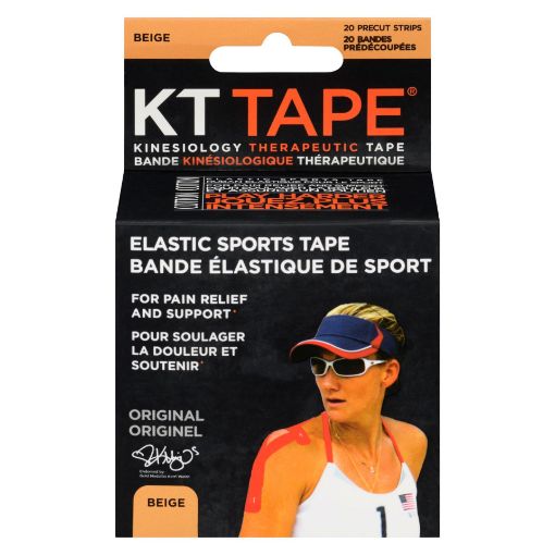 Picture of KT TAPE COTTON BEIGE - STRIPS 20S