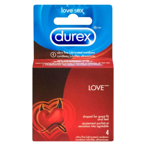 Picture of DUREX LOVE - LUBRICATED CONDOM 4S                         