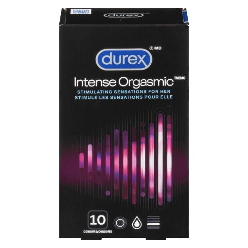 Picture of DUREX CONDOMS - INTENSE ORGASMIC 10S                                       