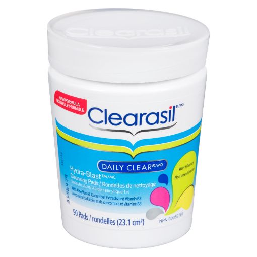 Picture of CLEARASIL HYDRABLAST CLEANSING PAD 90S                                     