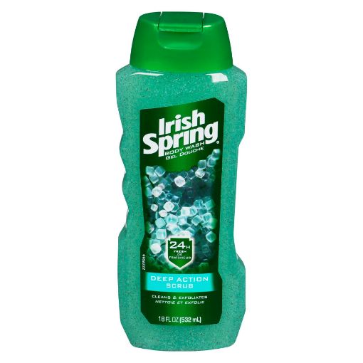Picture of IRISH SPRING BODY WASH - COOL SCRUB 532ML                                  