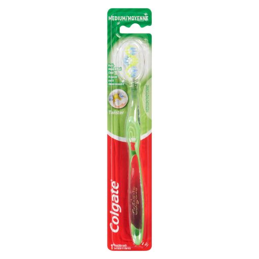 Picture of COLGATE PLUS TWISTER TOOTHBRUSH - MED                                      