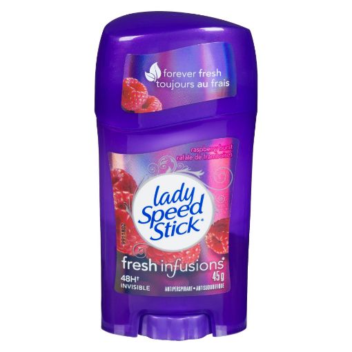 Picture of LADY SPEED STICK INVISIBLE ANTIPERSPIRANT - RASPBERRY BURST SOLID 45GR     