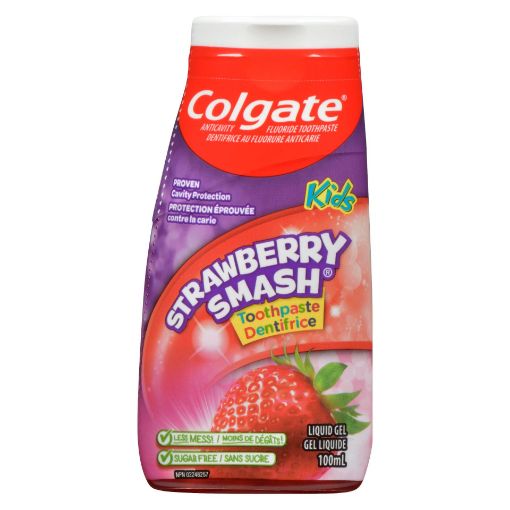 Picture of COLGATE 2 IN 1 TOOTHPASTE - STRAWBERRY KIDS 100ML                          