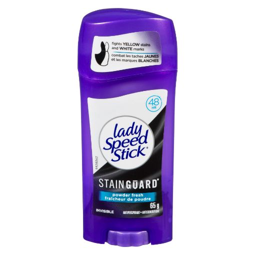 Picture of LADY SPEED STICK STAINGUARD ANTIPERSPIRANT - POWDER FRESH SOLID 65GR       