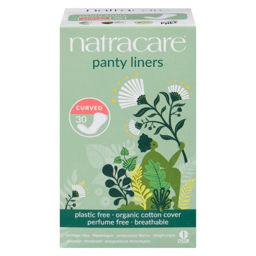 Picture of NATRACARE CURVED PANTY LINERS 30S                                          