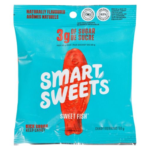 Picture of SMARTSWEETS SWEET FISH 50GR                                                