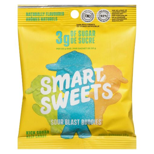Picture of SMARTSWEETS SOUR BLAST BUDDIES 50GR                                        